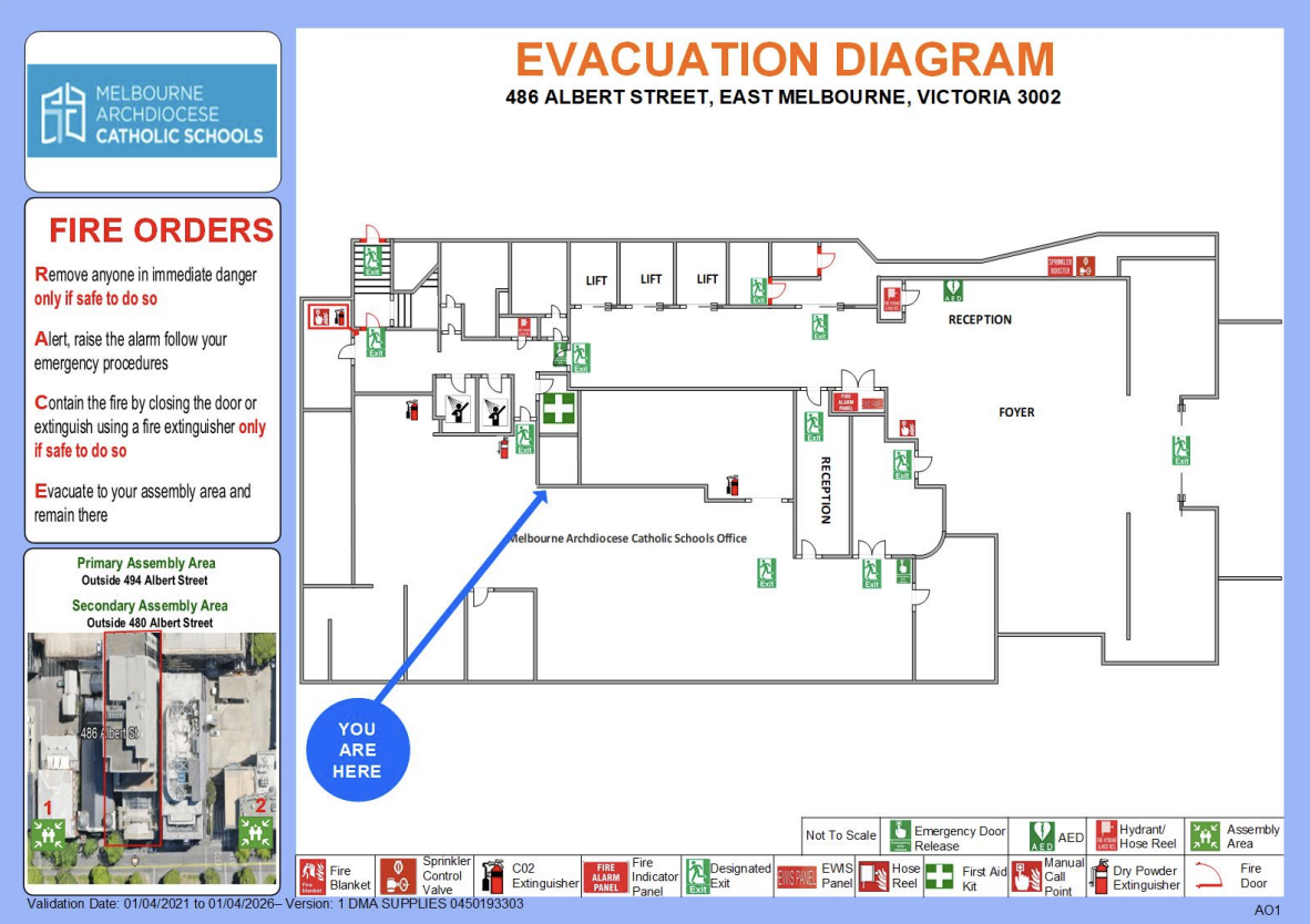 Evacuation Diagrams